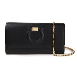 NWT Salvatore Ferragamo City Wallet with Chain
